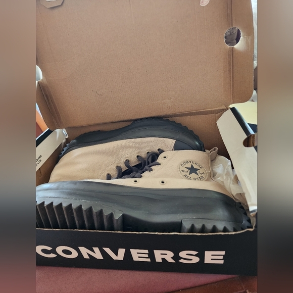 Converse Unisex High-Top Sneakers - Gray - Picture 7 of 8